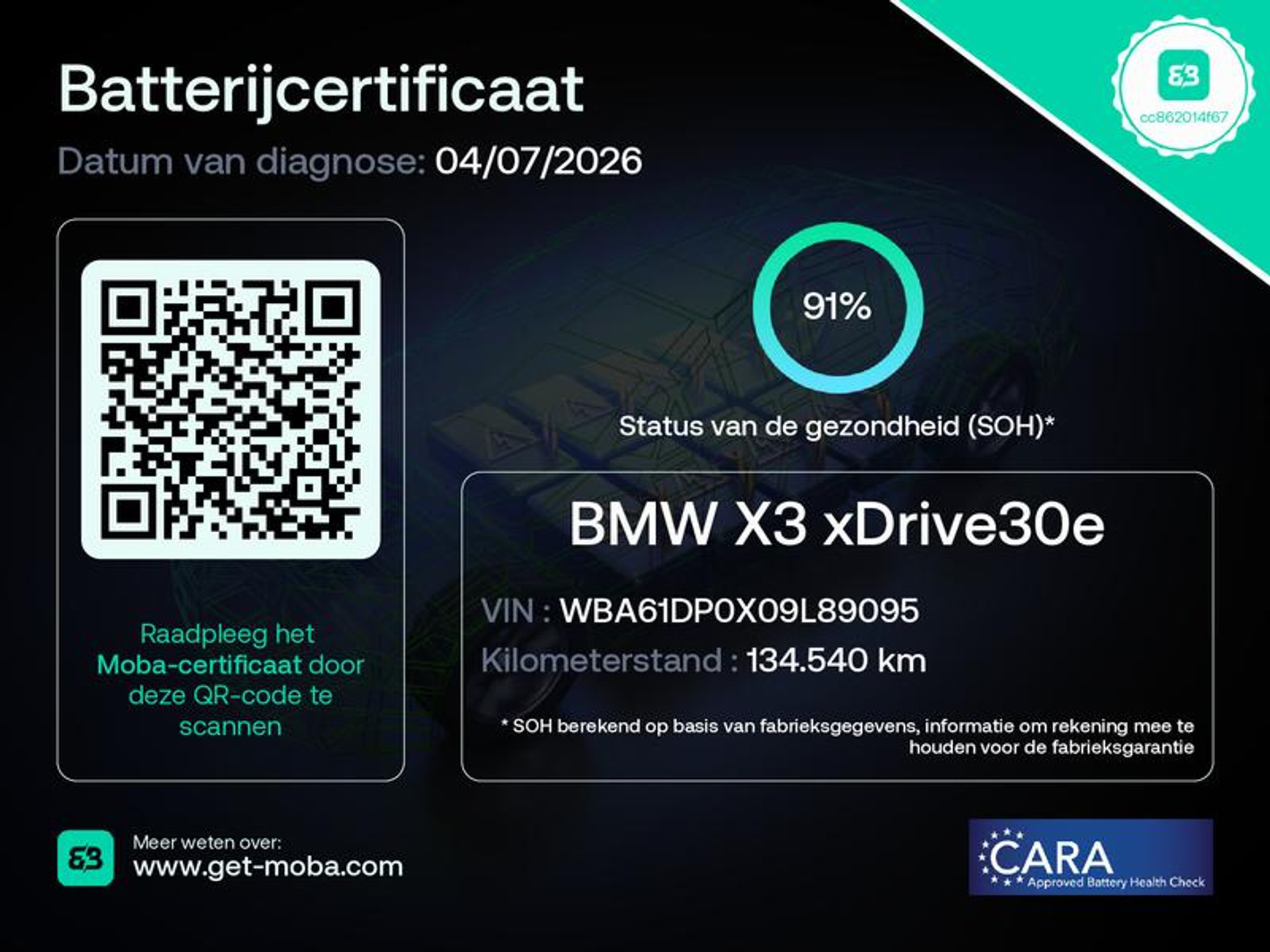 BMW X3 xDrive30e High Executive KJV66J